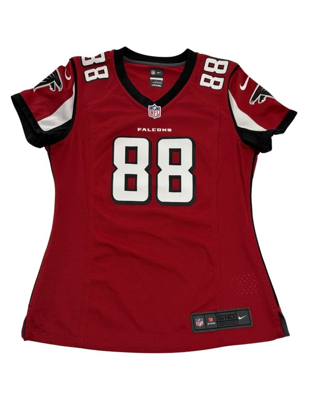 Atlanta Falcons Tony Gonzalez #88 Nike On Field Red NFL Jersey Women’s Small